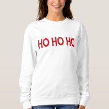 Ho Ho Red Christmas Sweatshirt