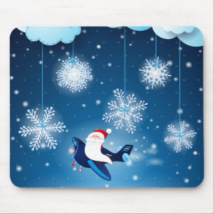 Ho ho! Santa im Flugzeug, Mousepad