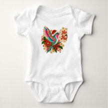 Ho Ho Weihnachten Kolibri Baby T-Shirt
