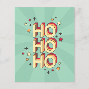 Ho ho Weihnachten Saisontext und Stars