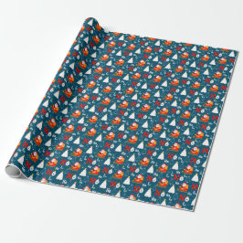 Ho Ho Weihnachtswrapping Paper Geschenkpapier