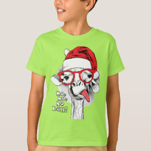 Ho Ho Y’all Giraffe Boys T - Shirt