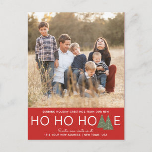 Ho Ho Zuhause Holiday Moving Ankündigung