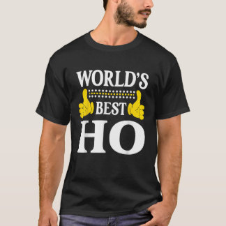Ho Nachname Lustiges Team Familienname Welt s Bes T-Shirt