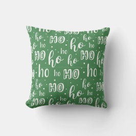 Ho, wie Weihnachts-Design werfen Kissen