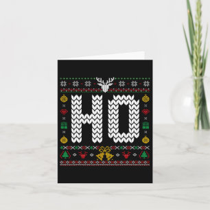 HO - Wo mein Ho bei Ugly Christmas Sweater Match i Karte