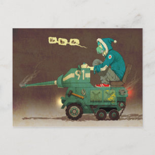 Ho x3 postkarte