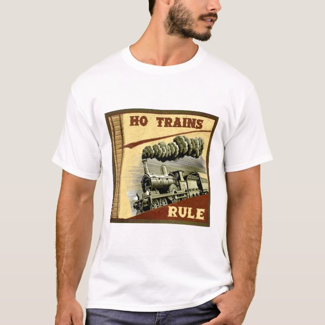 HO Zug-Regel-T - Shirt (Vorderseite)