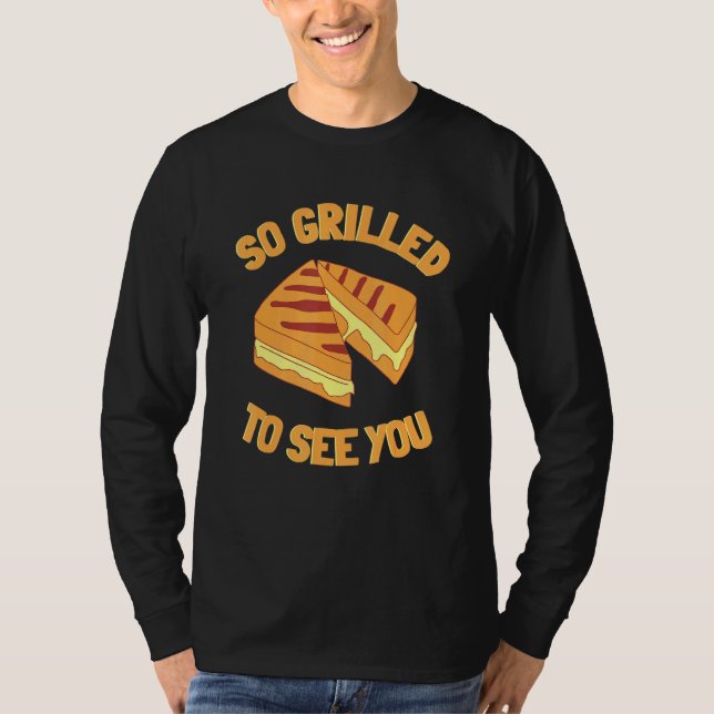 Hoagie Sub Artist and Sandwich Maker - gegrillter  T-Shirt (Vorderseite)