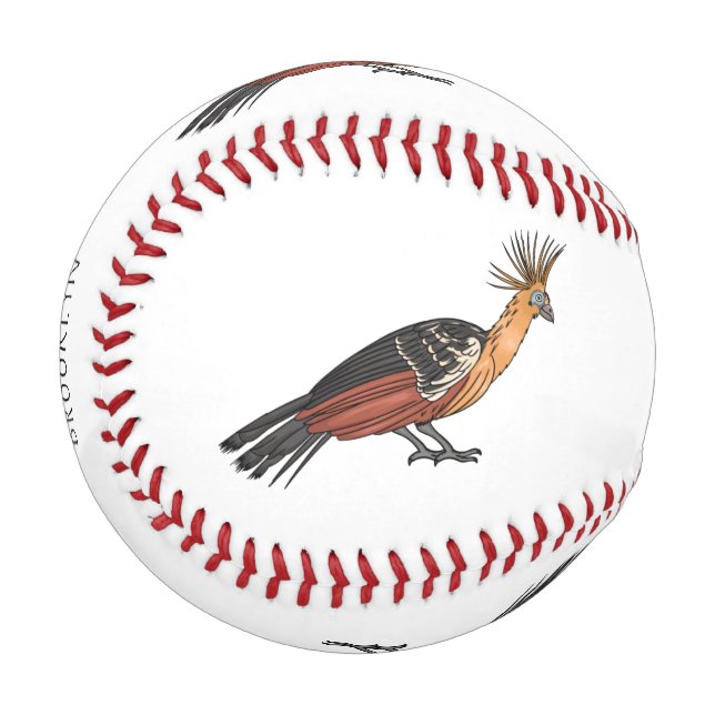 Hoatzin Cartoon Baseball (Vorderseite Links)