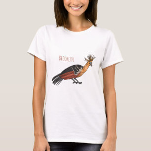 Hoatzin Cartoon T-Shirt