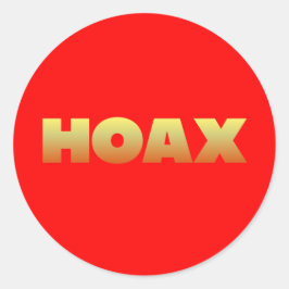HOAX STICKER
