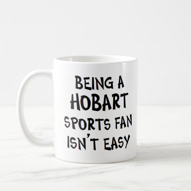 hobart sports fan, being kaffeetasse (Links)