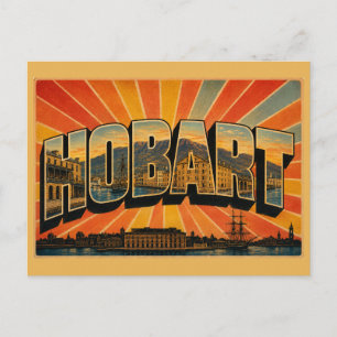 Hobart Tasmanien Australien Historische Hafenstadt Postkarte