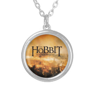 Hobbit: DER KAMPF MIT FÜNF ARMIES™-Logo Versilberte Kette