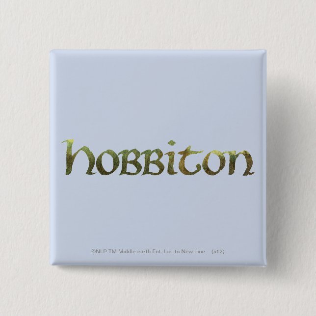 HOBBITON™ texturiert Button (Vorderseite)