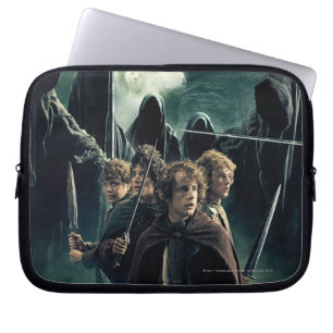 Hobbits Ready to Battle Laptopschutzhülle