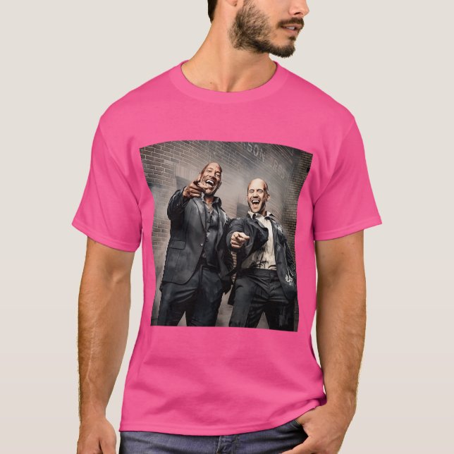 Hobbs und Shaw T-Shirt (Vorderseite)
