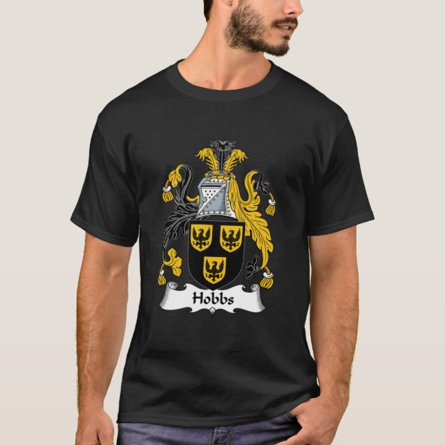 Hobbs-Wappen - Familienwappen Shirt essenziell (Vorderseite)
