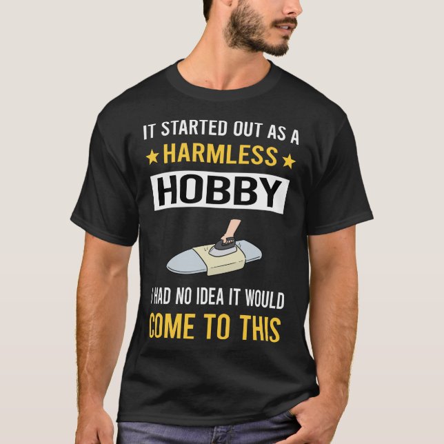 Hobby Extreme Ironing T-Shirt (Vorderseite)