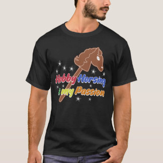 Hobby Horsing Hobby Pferde Freunde T-Shirt
