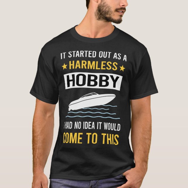 Hobby Offshore Racing ohne Schaden T-Shirt (Vorderseite)