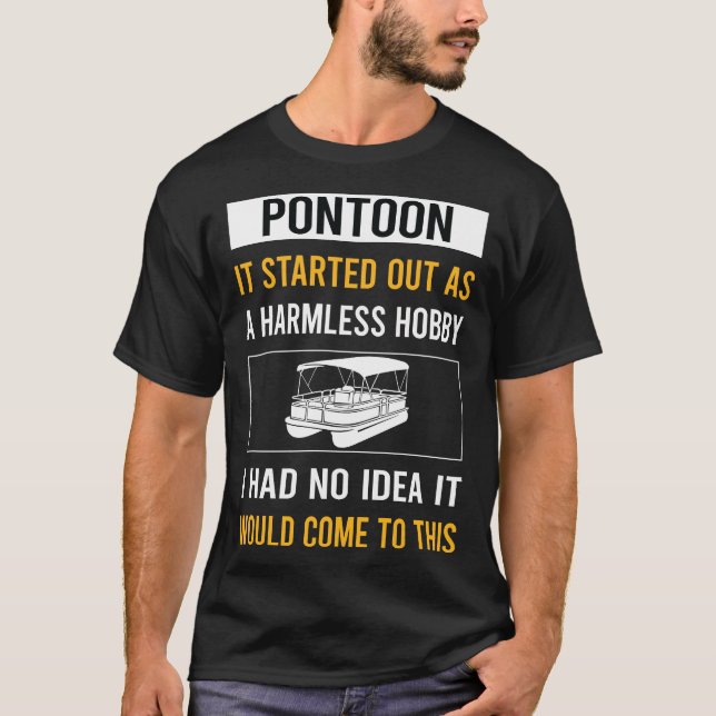 Hobby Pontooning T-Shirt (Vorderseite)