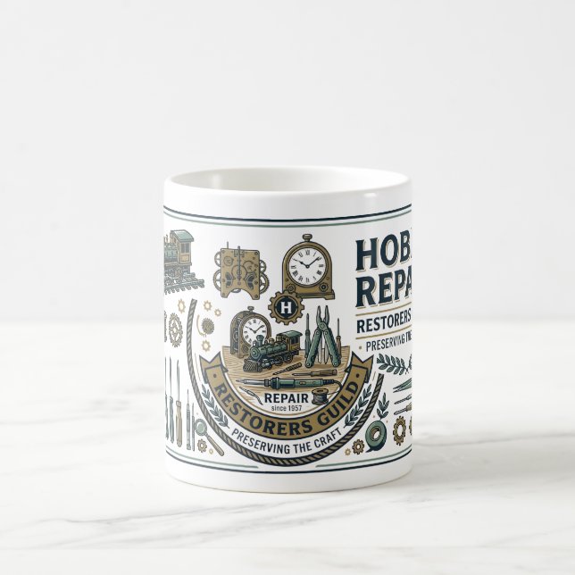 Hobby-Reparaturtechnischer Plan - Restaurator-Sche Kaffeetasse (Mittel)