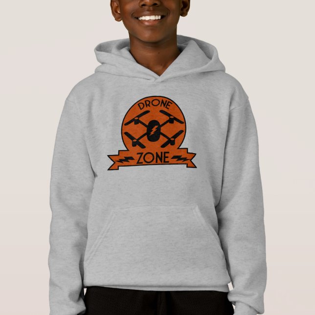 Hobbyist Drone | Pilotprogramm für Drohne | Fotogr Hoodie (Vorderseite)