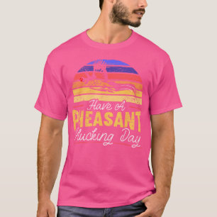 Hobbyjagd mit Fasan T-Shirt