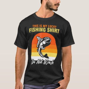 Hobbysport Angeln Angler Glückliches Fischen T-Shirt