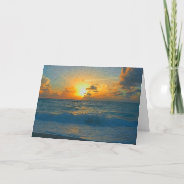 Hobe Sound Beach Card Karte (Vorderseite)