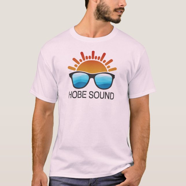 Hobe Sound Florida Sonnenbrille T-Shirt (Vorderseite)