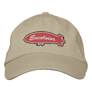 Hobelspäne Crewcap Bestickte Baseballkappe