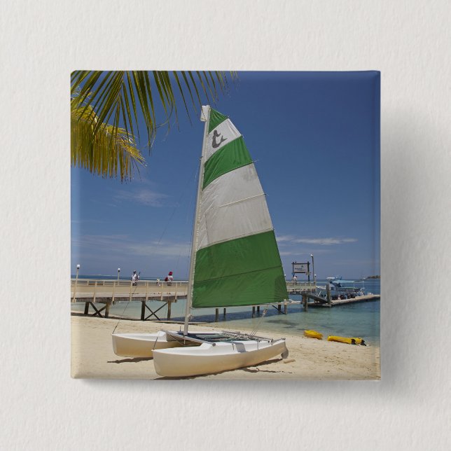 Hobie Cat, Plantation Island Resort Button (Vorderseite)