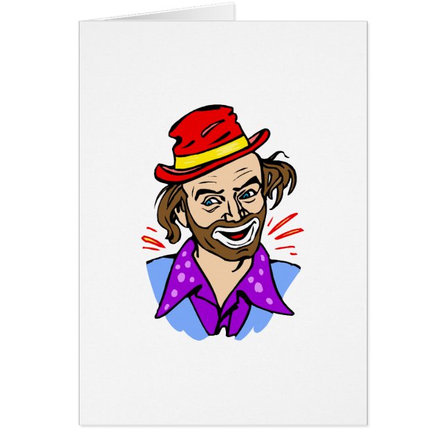 Hobo-Clown-Kopf (Vorne)