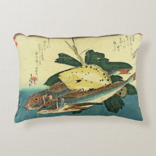Hobo & Karei - Japanische Fischdruckerei in Hirosh Dekokissen