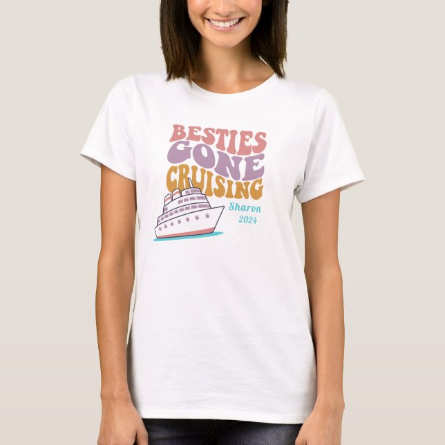 Hobo Pastel Colors Besties Rodelbahn T - Shirt (Vorderseite)