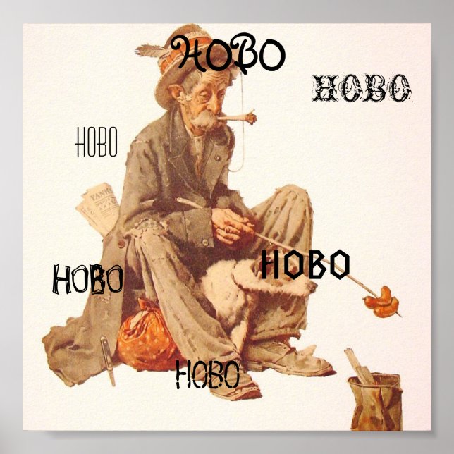Hobo Poster (Vorne)