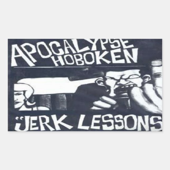 Hobok Rechteckiger Aufkleber (Vorderseite)