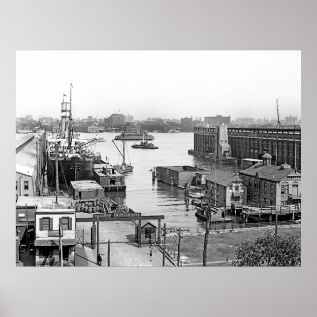 Hoboken Docks Poster (Vorne)