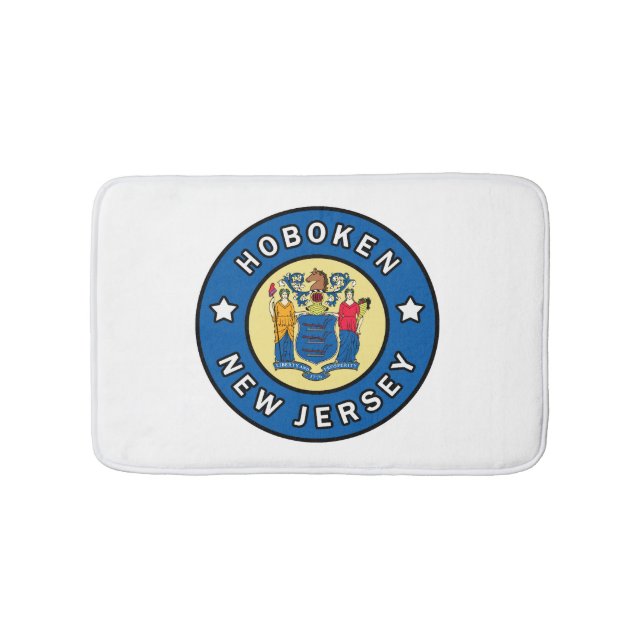 Hoboken New Jersey Badematte (Vorderseite)