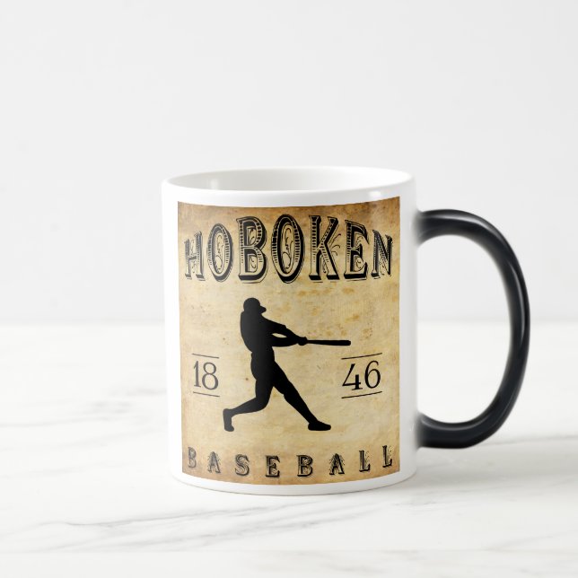Hoboken New-Jersey Baseball 1846 Verwandlungstasse (Rechts)