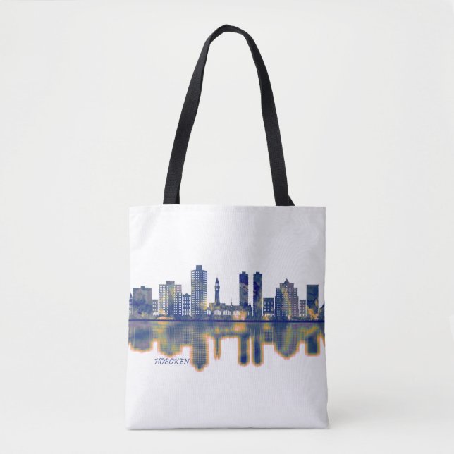 Hoboken Skyline Tasche (Vorderseite)