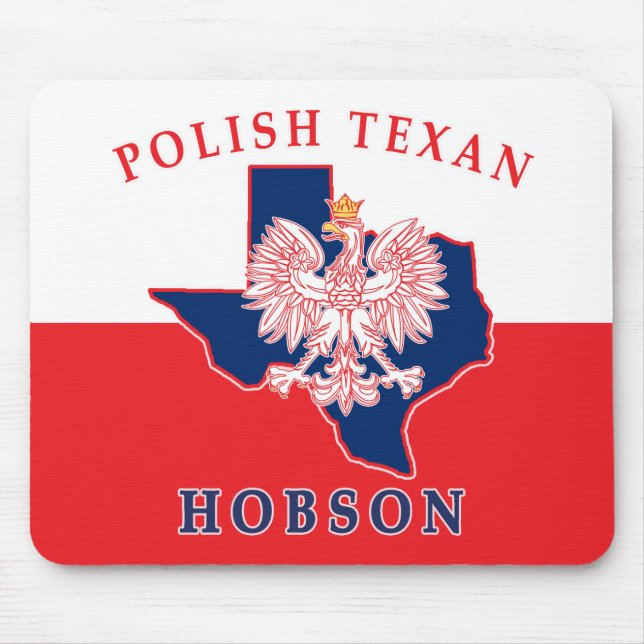 Hobson Polish Texan Mousepad (Vorne)