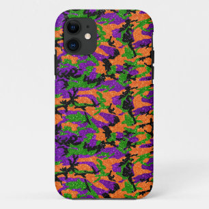 HOC Monster Glitter Halloween Edition Camo Case-Mate iPhone Hülle