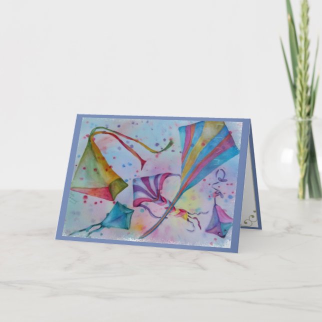 HOCH ALS KITE! KARTE (Vorderseite)