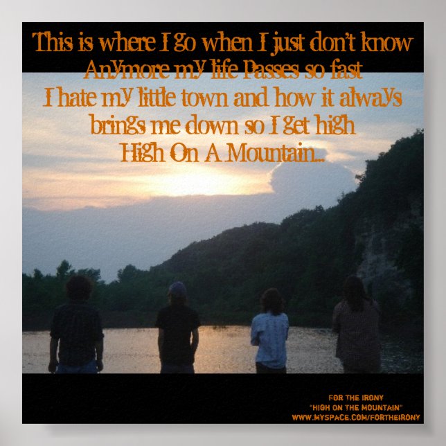 Hoch auf dem Poster (Vorne)