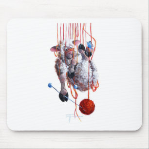 Hoch aufgereiht mousepad