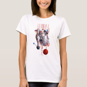 Hoch aufgereiht T-Shirt